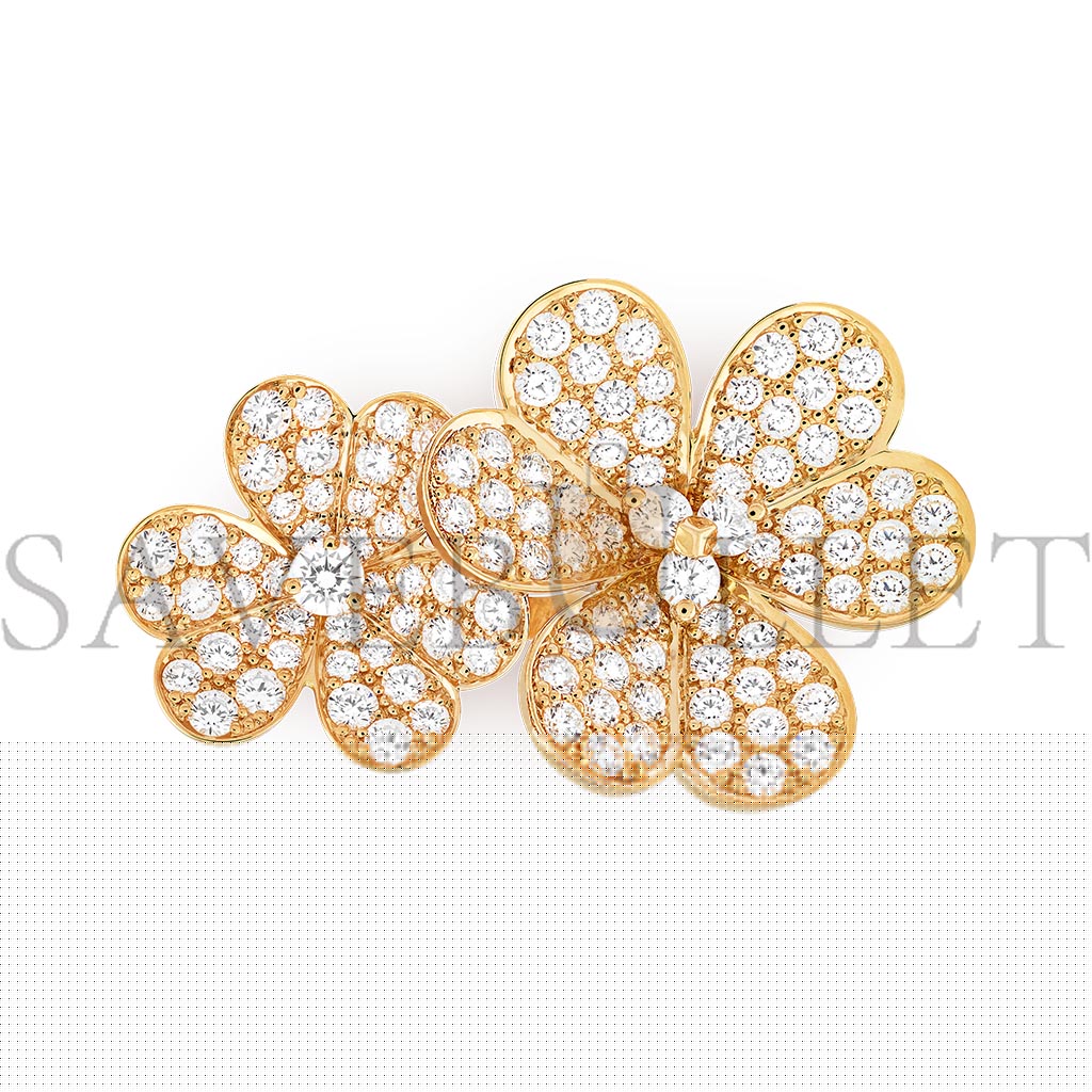 v*n cl*f arpels frivole between the finger ring - yellow gold, Di*m*nd  vcarp0j800